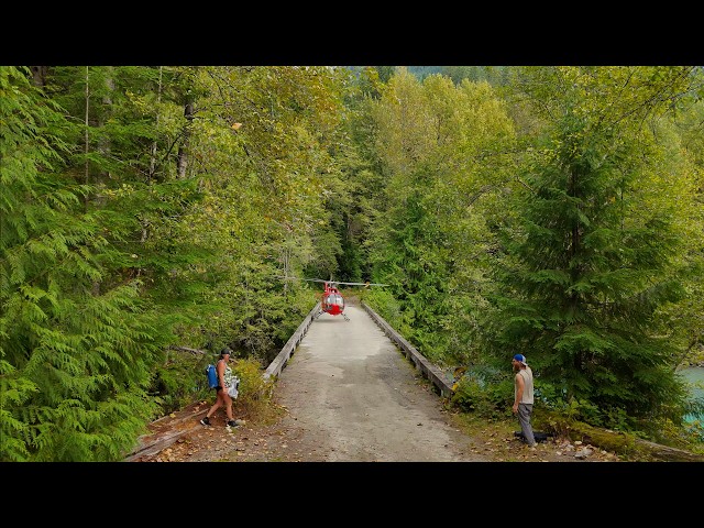 Helicopter ride to Pitt Lake hot springs — Danny Unsworth (video thumbnail)