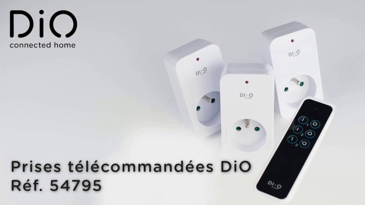 DiO Prise Dio Nano extérieure +Télécommande 1 canal - Cdiscount Bricolage