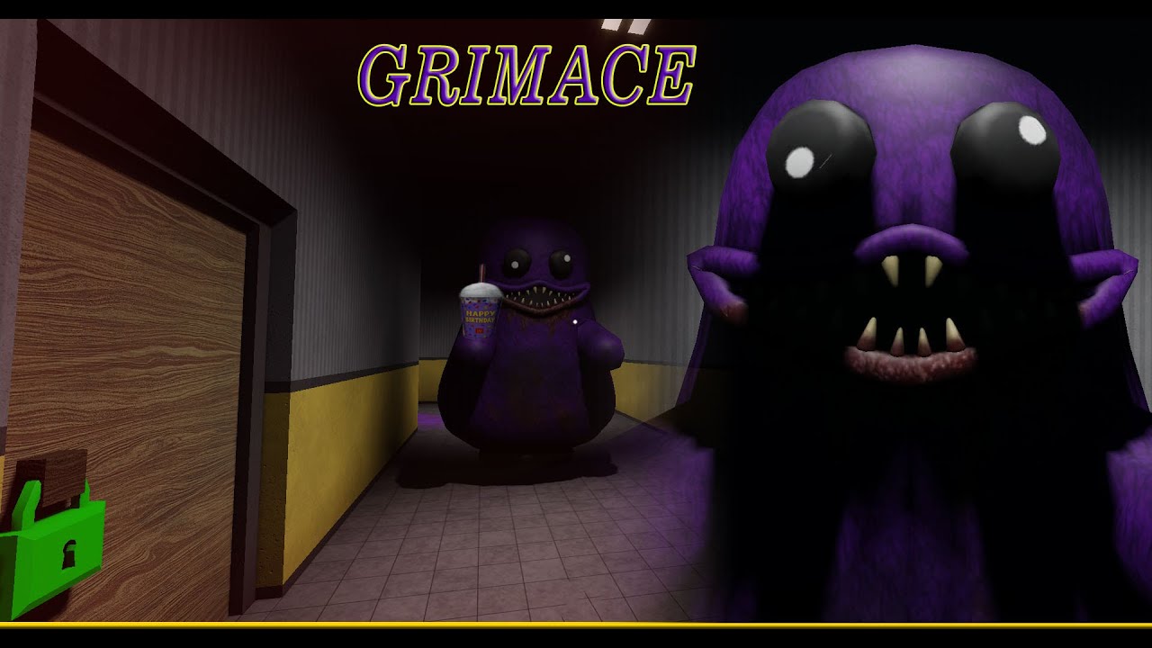 TRYING TO ESCAPE GRIMACE BACKROOM! : r/robloxgameplays