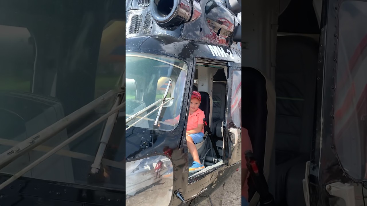 Настоящий вертолет Ми-2 