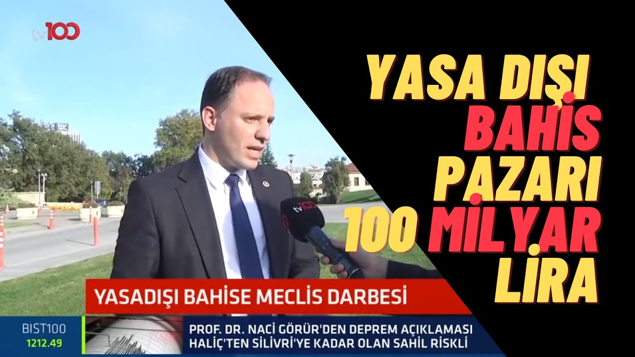 Yavuzyılmaz, Yasa Dışı Bahis Siteleriyle Mücadelesini TV 100 Canlı Yayınında Anlattı