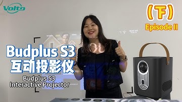 Budplus S3 Interactive video Introduction 2 Smart Class and Learning-VOLTO Projector