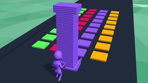 ‎Stack Colors - All Levels Gameplay Android, iOS