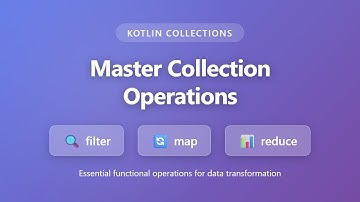 Kotlin Collections: Master filter, map, and reduce Operations | Complete Tutorial
