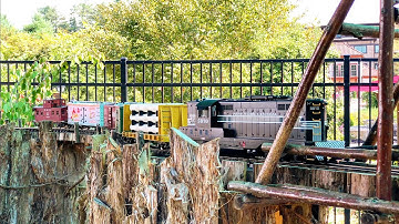 Biltmore Gardens Private Outdoor G Scale Model Railroad Layout