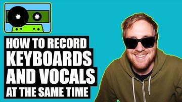 HOW TO RECORD KEYBOARDS AND VOCALS at the Same Time | 424recording.com