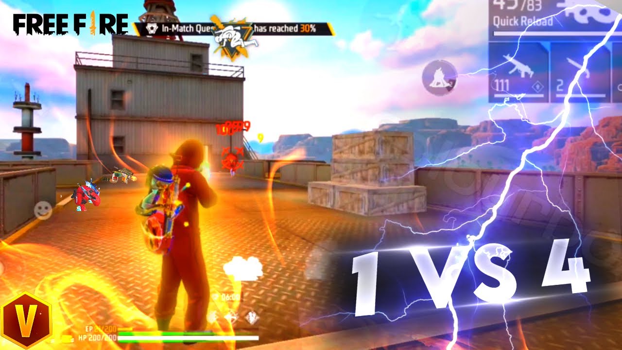 Solo Vs Squad Gameplay - Garena Free Fire - BR Rank New Season - YouTube