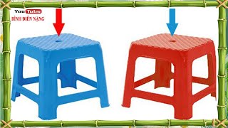 How to separate 2- 5 chairs that are stuck together, Cách tách 2 - 5 chiếc ghế dính vào nhau