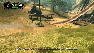 Trials Evolution Downhill Dominator Track GAMEPLAY with Commentary