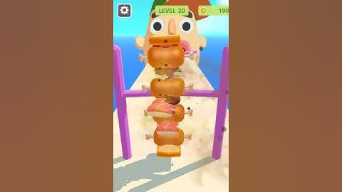 Sandwich Runner All Levels Android, iOS New #Game #gameplay #games #newgame #shorts #sandwichrunner