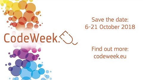 CodeWeek 2018