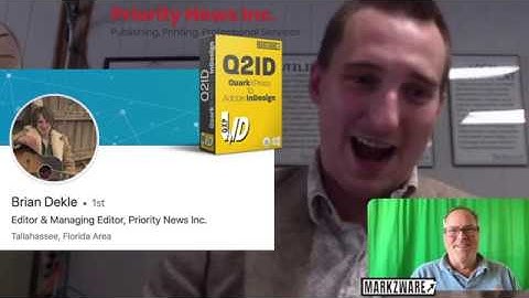 Quark to InDesign Conversion for The Herald - Interview with the editor Brian Dekle