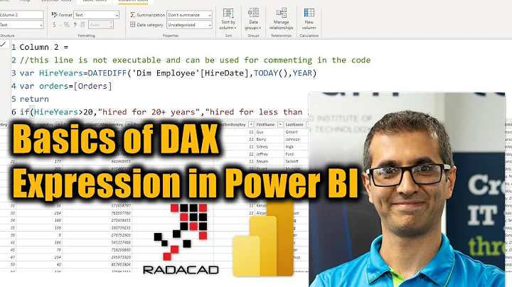 Basics of DAX Expression in Power BI