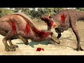 YUTYRANNUS PACK vs DEYNOCHEIRUS PACK (DINOSAURS BATTE) - Jurassic World Evolution 2