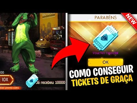 COMO GANHAR MUITOS VOUCHER DE DIAMANTES DE GRAÇA NO FREE FIRE BATTLEGROUNDS