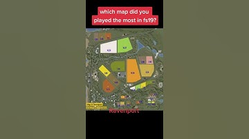 Which map did you played the most in the Fs19