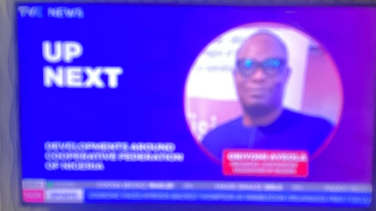 CFN President, Oriyomi Ayeola speaks with Tvc News Nigeria