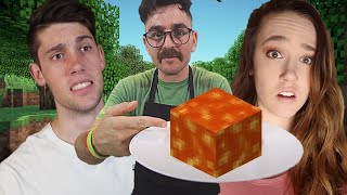 We Tried Making Julien Solomita's HORRIFIC Minecraft Lava Cake (ft. Wadzee)