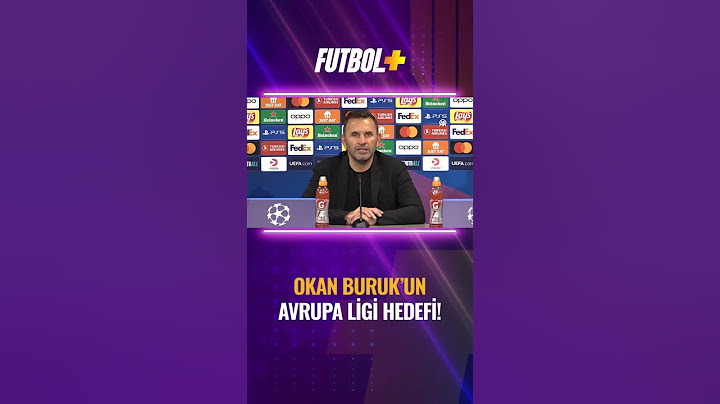 Okan Buruk: "Hedef Avrupa Ligi'nde final."  #galatasaray