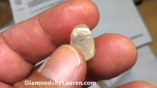 Twenty two carat rough diamond