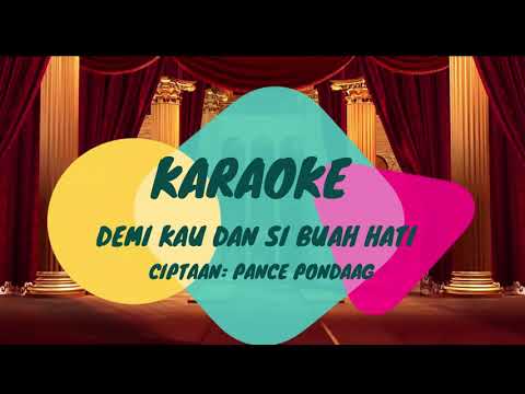KARAOKE (NO VOCAL)- DEMI KAU DAN SI BUAH HATI- PANCE PONDAAG  BY: HARRY PARINTANG