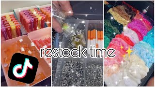 restock time for small business