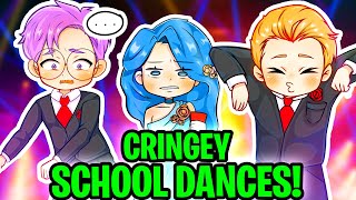 Our CRINGEY School Dance Stories! (LankyBox Animated Storytime)