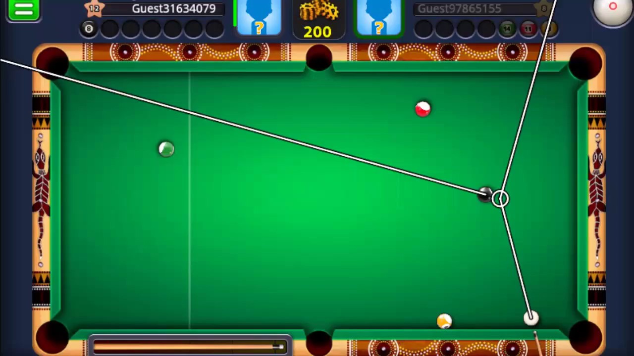 mira infinita 8 ball pool apk