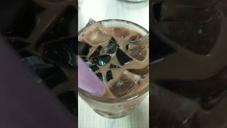 Cincau Iced Chocolate Milk shortsyoutubeshortsvideoyoutuberpemula