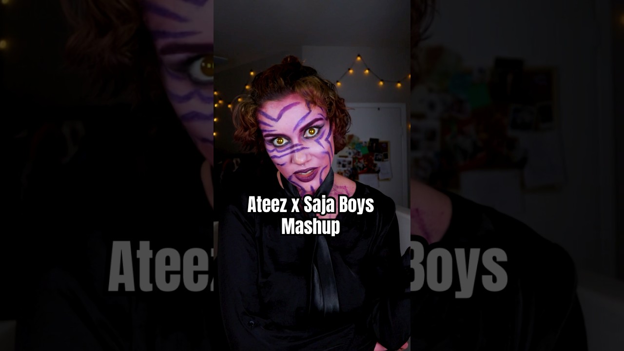 🤯 the PERFECT mashup 🤯 #kpopdemonhunters #cosplaytutorial #jinu