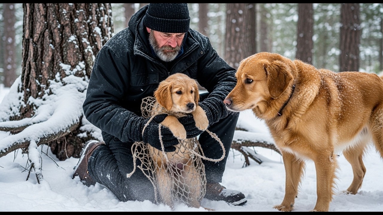 En una mañana de invierno, una madre confió en un hombre amable