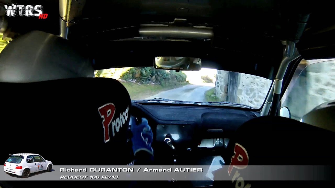 Cam Emb ES 1 Rallye Vienne et Glane 2019 - DURANTON / AUTIER - 106 F2/13 [HD] - By WTRS jumping a car