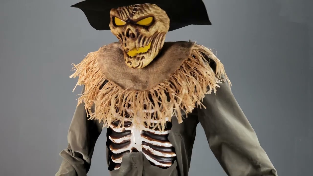 Big Lots! 8.5-FT Animated Scarecrow™ instructional setup video 