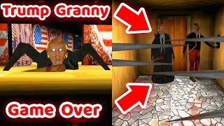 Trump Granny Chapter 2 All Game Over Scenes screenshot 4