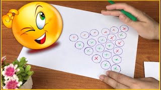 ألعاب بالورقة والقلم🖊🗒 تحدي ذكاء مسلي جداً 🤩 (للكبار والأطفال)