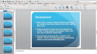 Information EDU 643 Project Video Guide