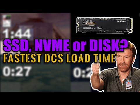DCS World - slow Performance? you need nvme compared to ssd, vs hard drive, what to buy?