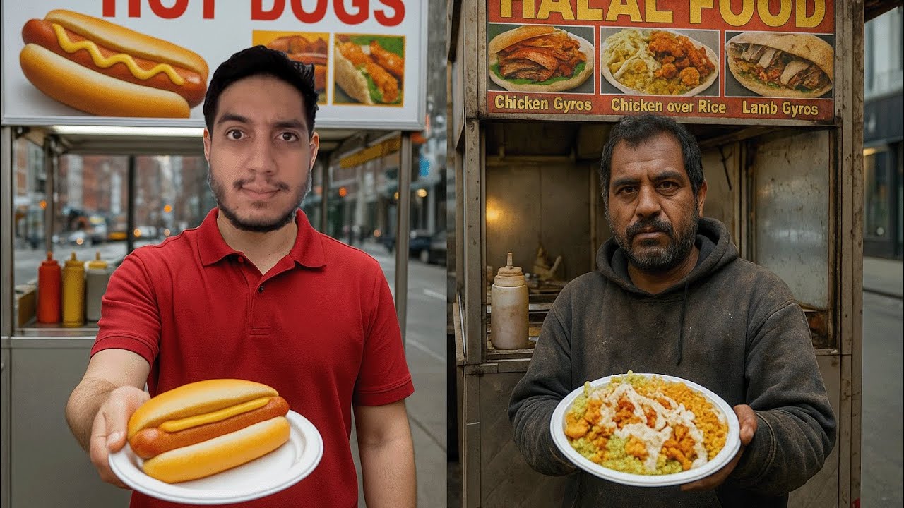 ¿Es realmente limpio la COMIDA CALLEJERA de New York ? 🤮🤢