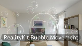Making bubbles move in your Apple Vision Pro app | Reality Composer Pro and RealityKit Tutorial screenshot 5