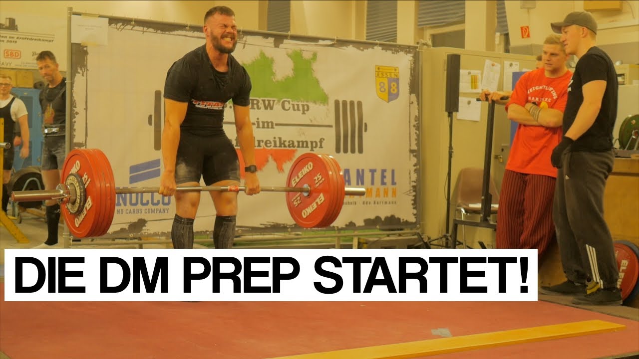 Es ist Offiziell! Ich Starte in die Powerlifting Vorbereitung! YouTube