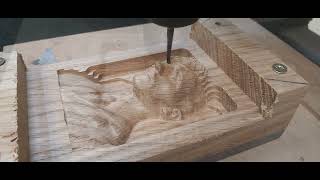 Machining Of The Bust Of Nikola Tesla