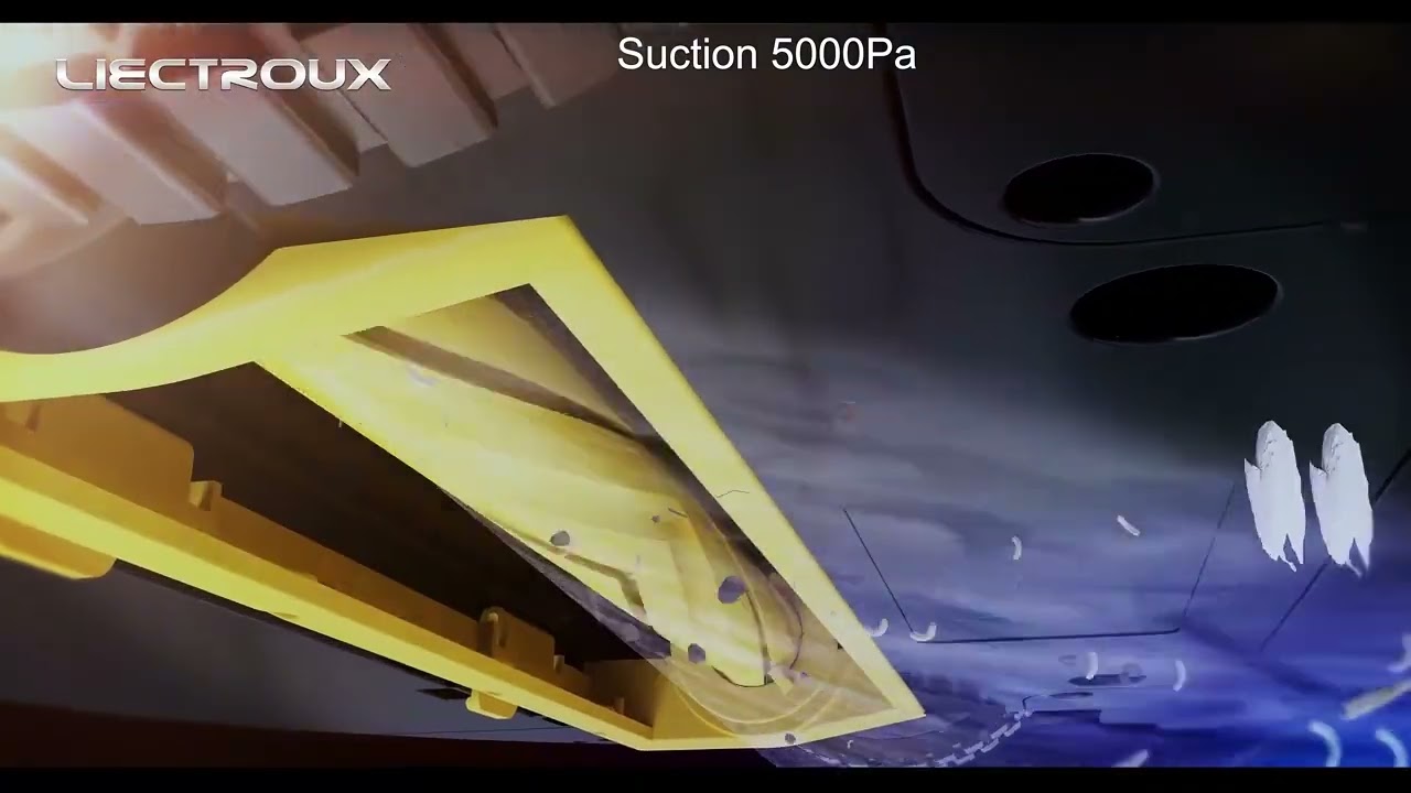 LIECTROUX C30B Robot Vacuum Cleaner   6000Pa Suction, Wet Mop, with Smart App