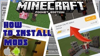 How to Install Minecraft Mods & Addons on iOS & Android for FREE!! | MCPE 1.2 (PocketEdition) screenshot 4