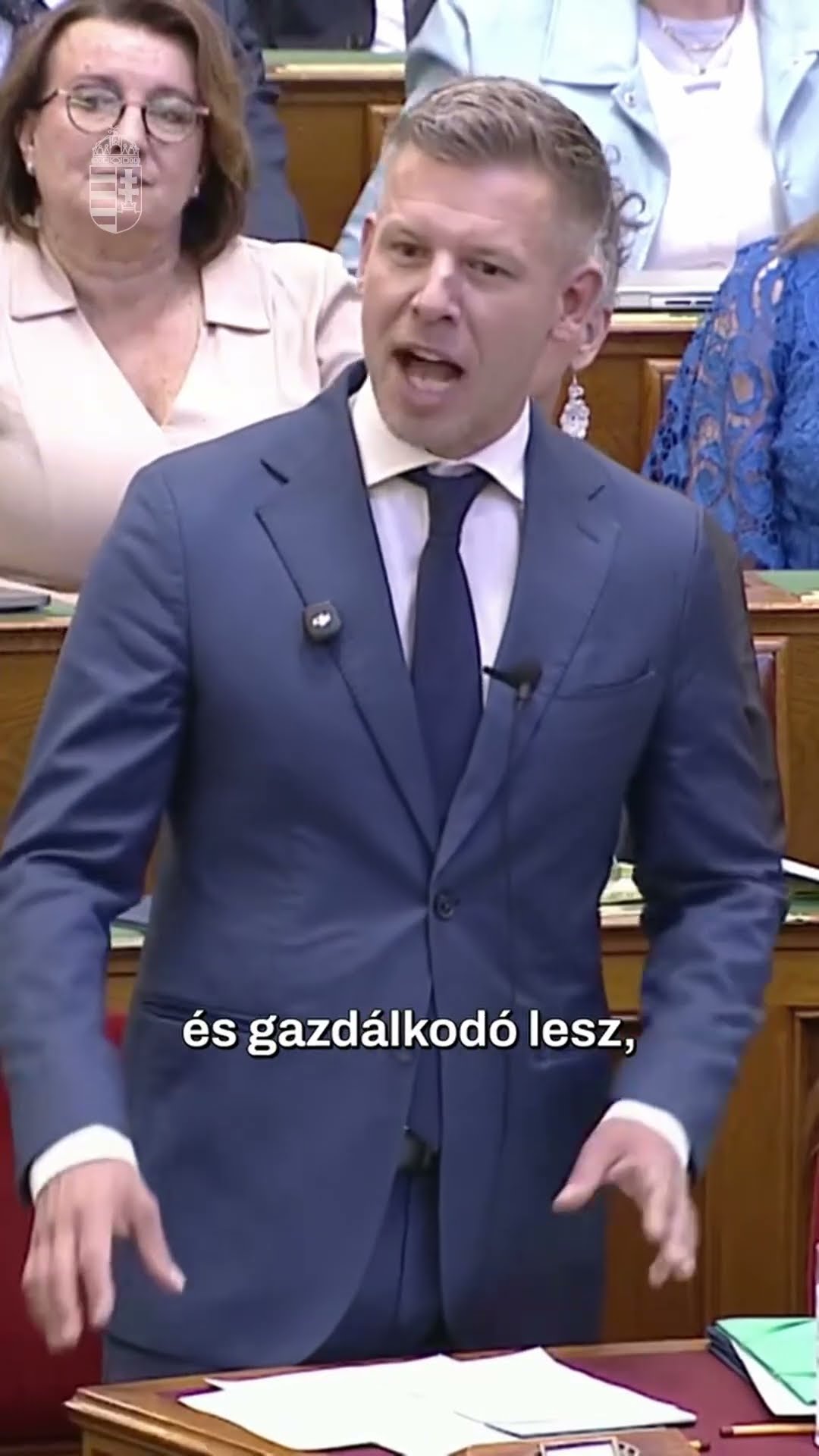 Néhány pillanat az Országgyűlésből