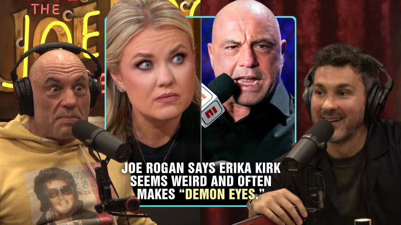 Joe Rogan Talks About The Many Faces Of Erika Kirk | Joe Rogan & Mark Normand