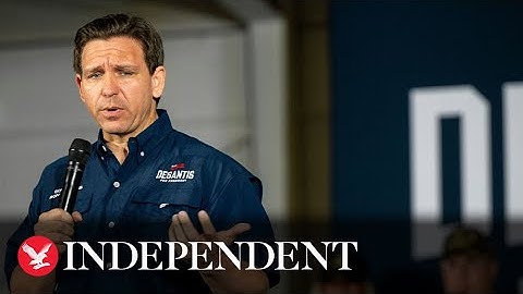 Live: Ron DeSantis makes presidential campaign speech in New Hampshire