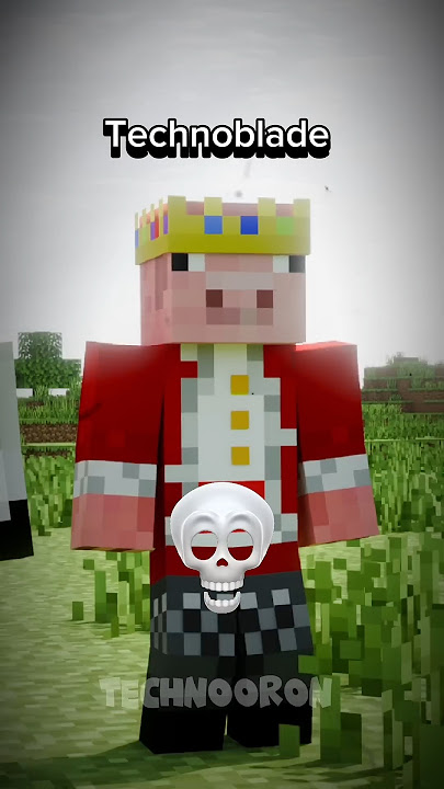 Technoblade never dies 💀//#minecraft#youtube#youtubeshorts#animation#games#technoblade#herobrine