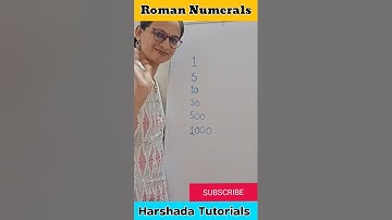 Roman Numerals || Roman Numbers 1 to 1000 #math #viral #trending #new