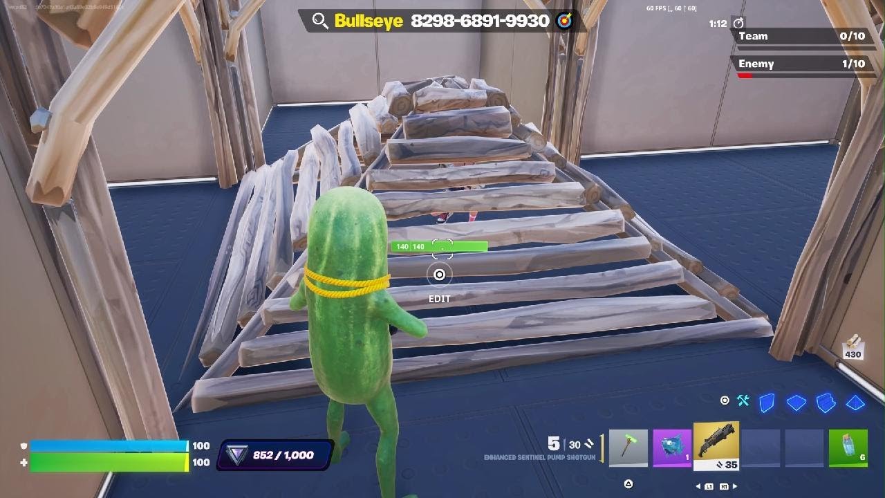 Mazes in fortnight 1v1