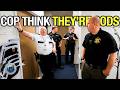 Shocking! Dumb Cops Search Man Over a Look at Their Police Car | Corrupt Cops Caught
